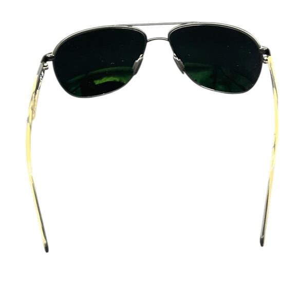 Maui Jim Castles Polarized Aviator Sunglasses MJ0728S-001 NIB - Picture 7 of 10